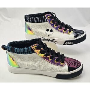 Disney The Nightmare Before Christmas Ground Up Mid Top Sneakers Size Mens 7